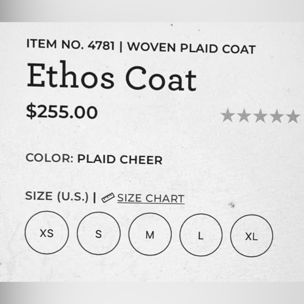 CAbi Ethos Coat 4781 - Picture 10 of 10